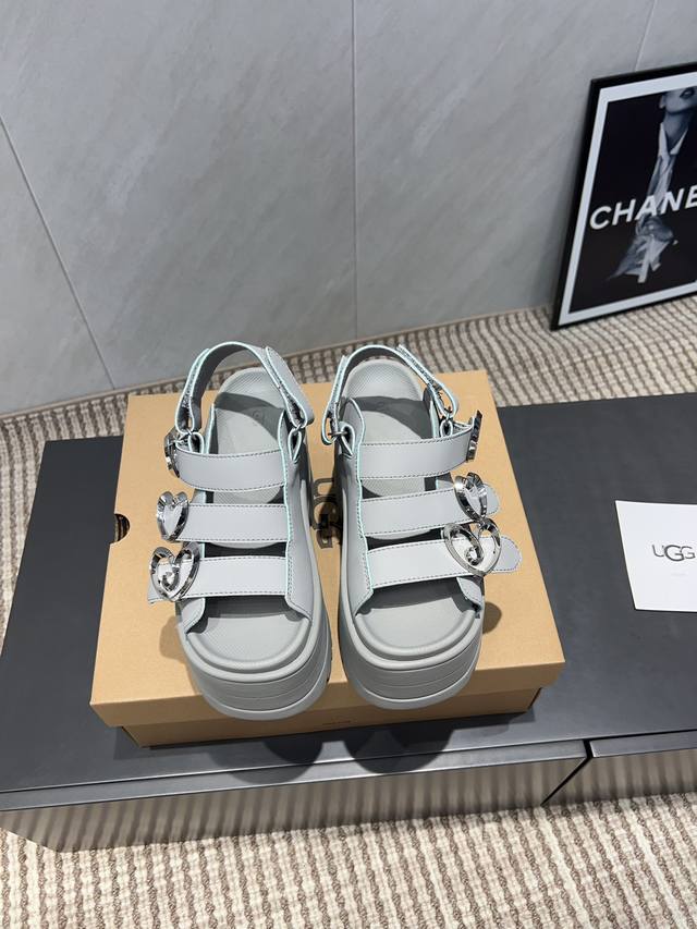 Factory: Buckle strap exclusive top version Ugg~25Vs spring and summer hit platf