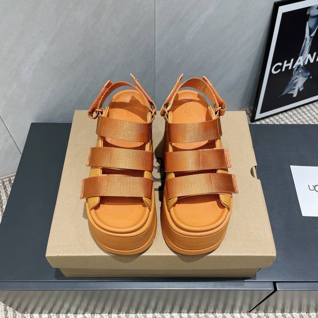 Factory: Velcro exclusive top version Ugg~25Vs spring and summer hit platform th