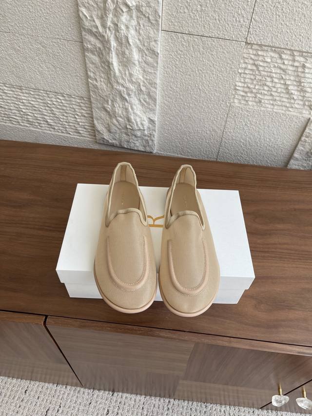 Top version: Dongguan goods The Row 25Ss replica new Chinese style slip-on flat