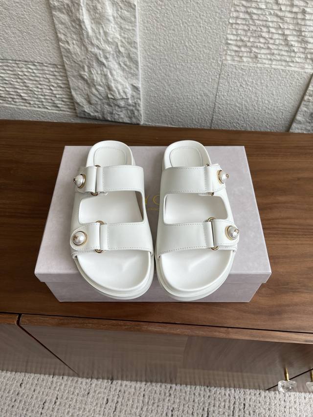 Top version: Slippers: Jimmy Choo Jimmy Week 25Ss new summer celebrity style pea