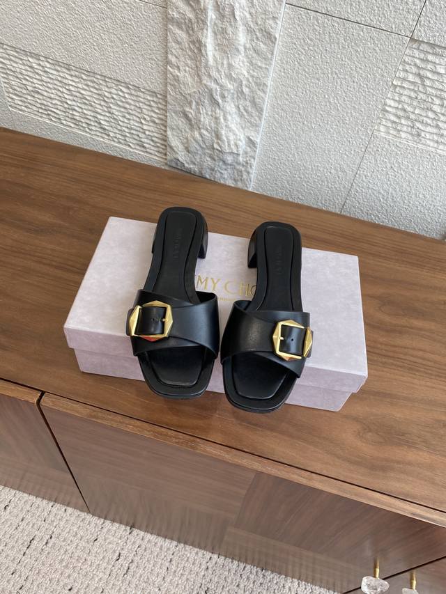 Top version: Dongguan goods Jimmy Choo Jimmy Week 25Ss summer new square head th