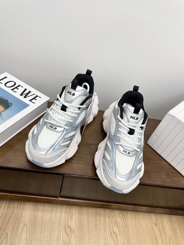 Top version Mlb 25Ss new cyber dad shoes, casual sports shoes Fashion trendsette