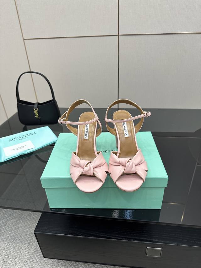 Aquazzura 2025 new sandals top version purchasing quality original mold custom h