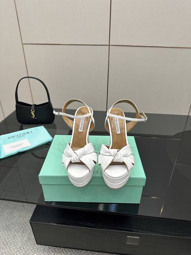 Aquazzura 2025 new sandals top version purchasing quality exclusive new original