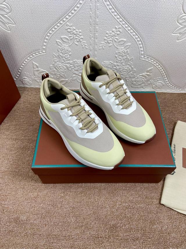 Factory Men's +10. Loro Piana ~ Top-class classic couple casual sports shoes Lp