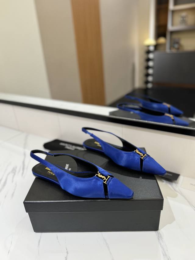 Saint Laurent Ss24 New Arrival Spring and Summer hot new flat shoes! Classic Cas
