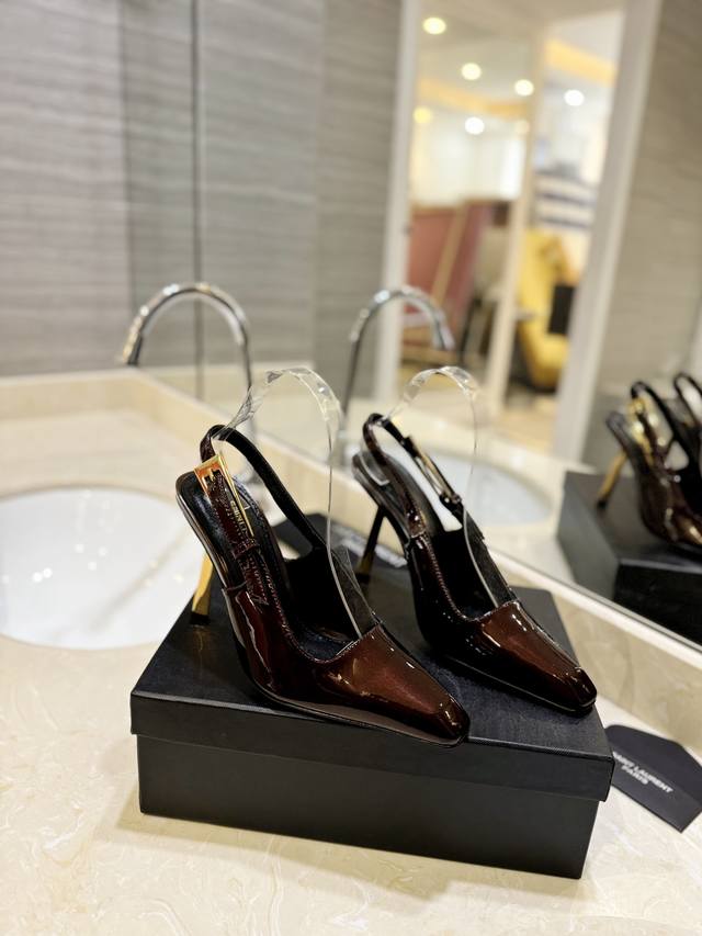 Factory P direct sales* Hot sale!!! Saint Laurent high heels Ysl sister's beauti