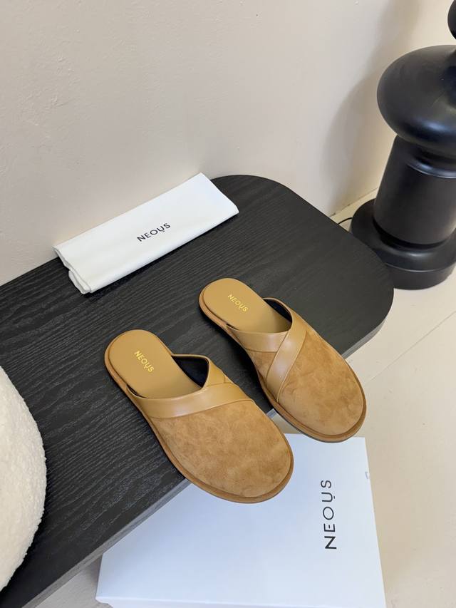 Neous 25 new spring and summer simple closed toe flat slippers! The long-awaited