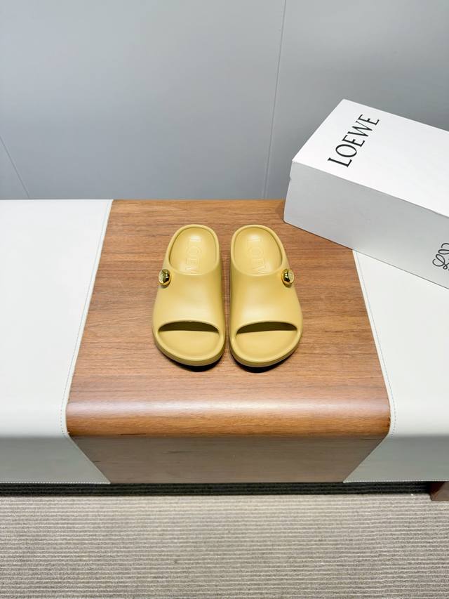 Loew- 24S Spring and Summer New Ease Bubble Flip Flops Beach Slippers Original p