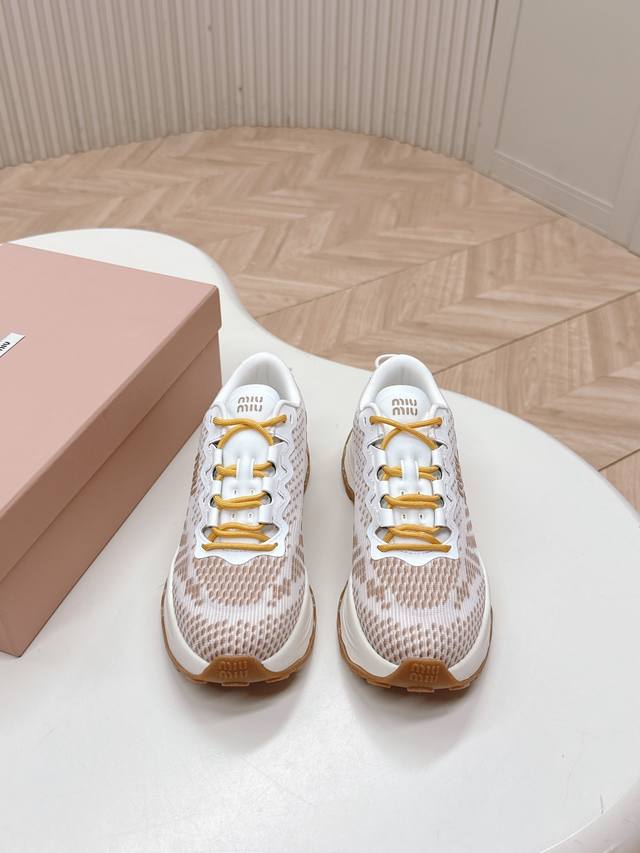 Factory, Miumiu Miu Miu 25 latest American daddy shoes sneakers~ A must-have for