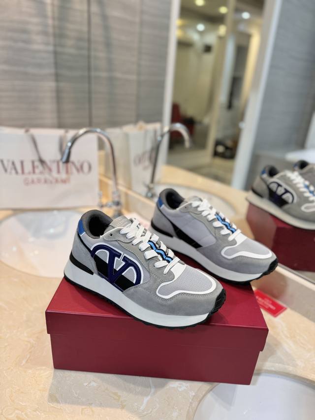 Valentino counter synchronized Vlog Pace low-top sneakers couples Professional h