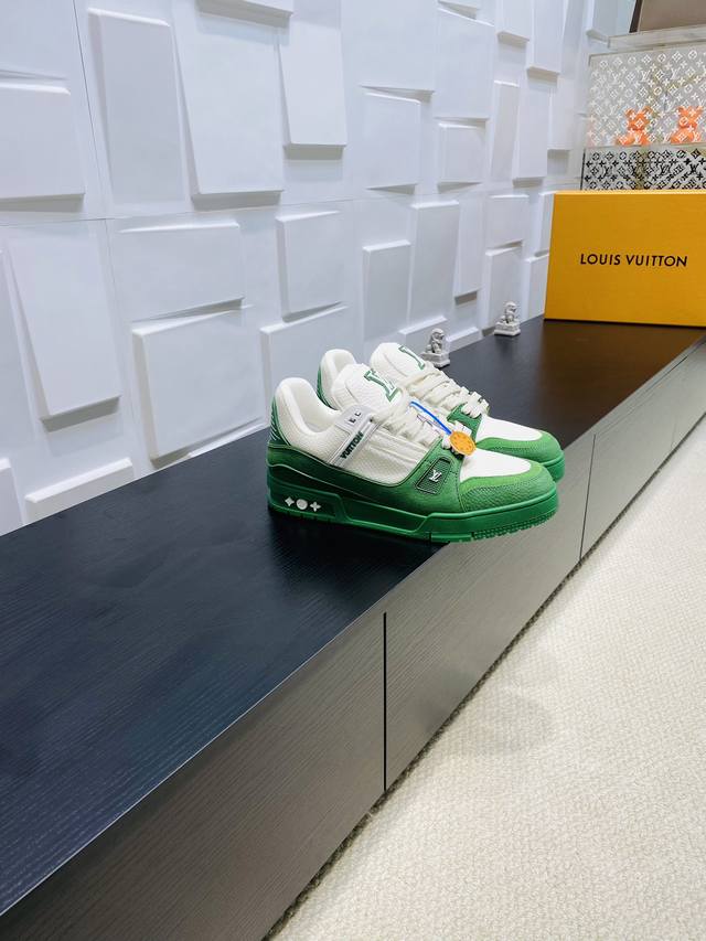 Factory Price Pp: Lv Louis Vuitton L's Trainer series couple casual sports shoes