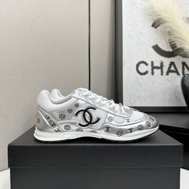 Chanel Panda Shoes! 2025 top-level casual sports shoes This classic design; the