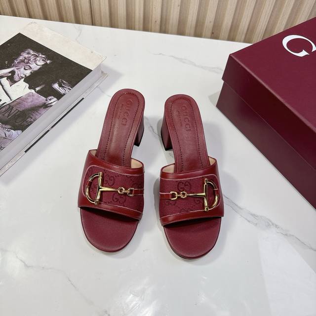 G*Ucci 2025Vs spring and summer latest hot-selling sandals series Double G buckl