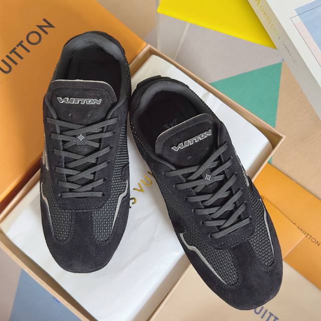 Top version: Men's Lv Louis Vuitton L's latest Rally series mesh casual sports s