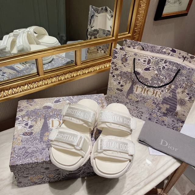 D's Dior high-top slippers, new product purchasing quality, foreign counter hot-