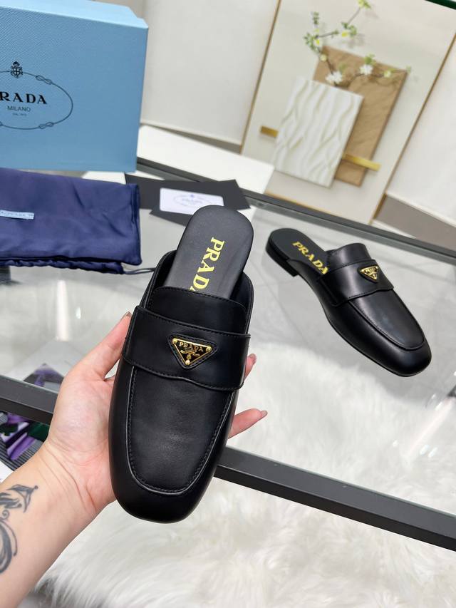 Top version on the market Ss Prada triangle logo Top quality Combining elegance,