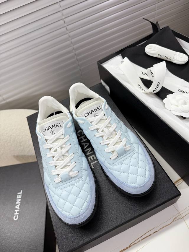 Chanel Grandma Xiang Lingge sneakers, sports shoes, German training shoes, casua