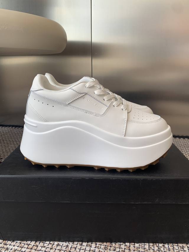 Dymonlatry Niche fashion brand 2025Ss new retro thick-soled platform shoes, a sh