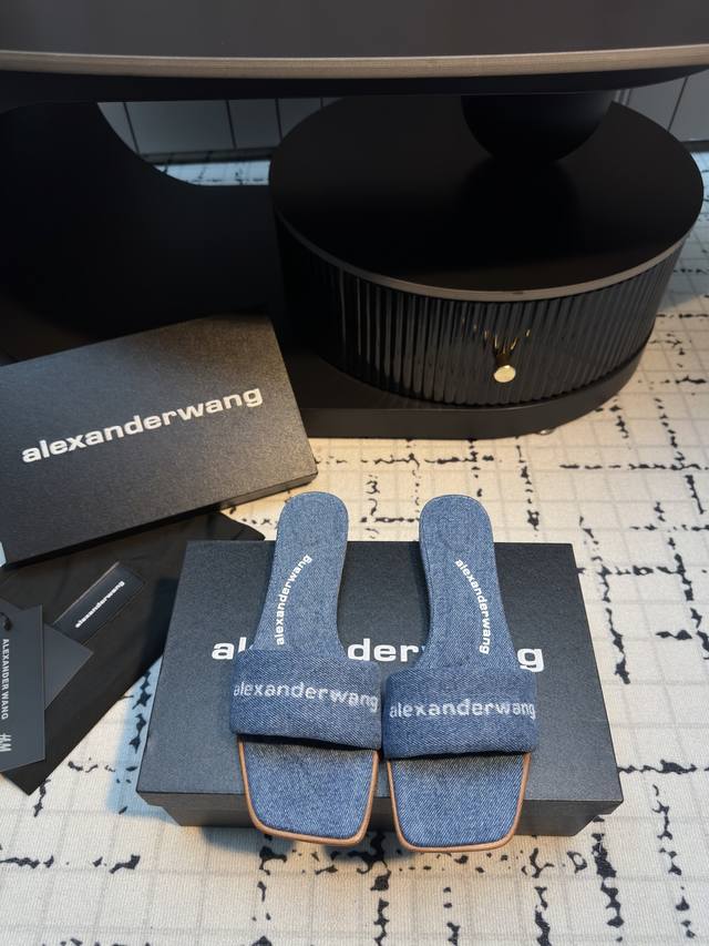 Purchasing-level Alexande* Wang 25Ss Spring and Summer Latest Flat Sandals Perso