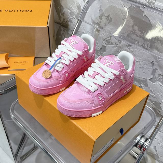 Women's size # Top purchasing version Lv Trainer Couple Limited Series Casual Sp