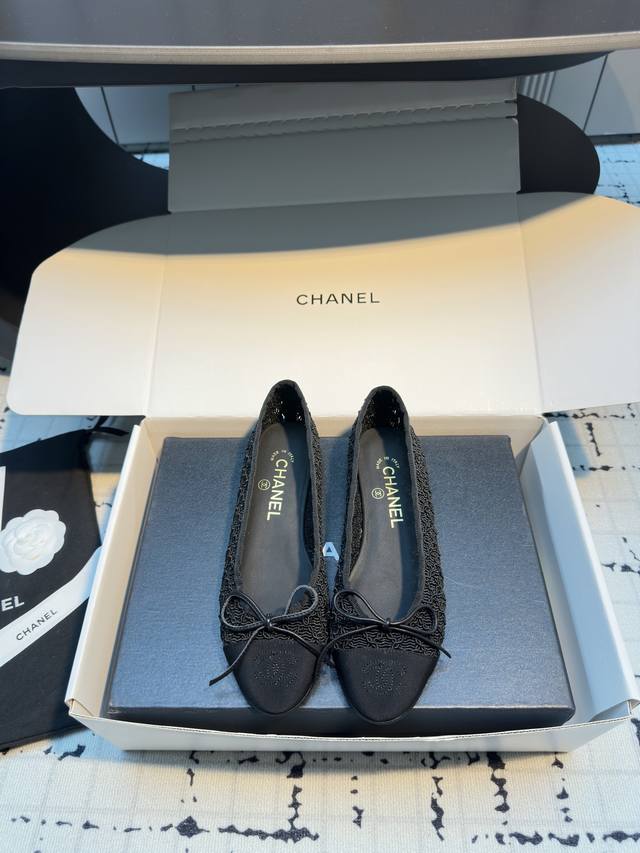 Chanel classic flat bow ballet shoes The originator of ballet shoes ~ classics a