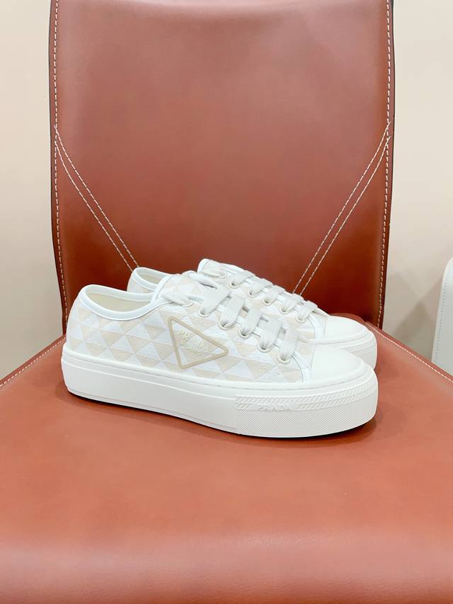 Certified Prada's new canvas shoes for spring and summer are so pretty. They are