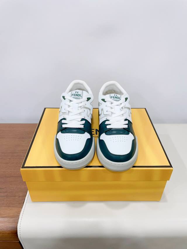 Men's size +10 Fend* Fendi new color, many celebrities' same style, Fd Match ori