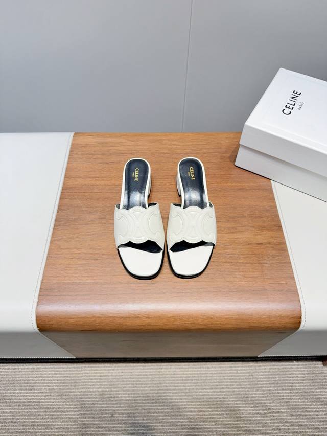 Ss new Celine retro Roman sandals No pressure in and out of the counter, heavy-d