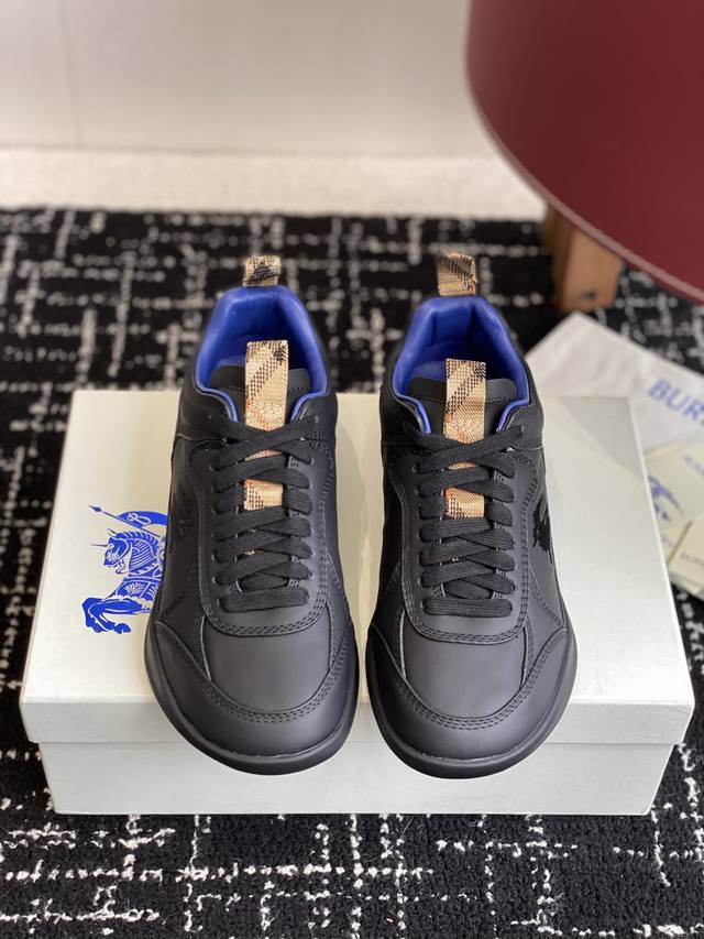 The latest Burberry 25Ss sneakers are out, simple and super good-looking men's B
