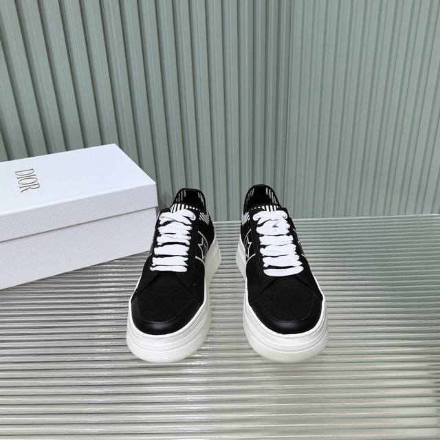 The thick-soled Dior Star sneaker from Spring/Summer 25 is a classic piece with