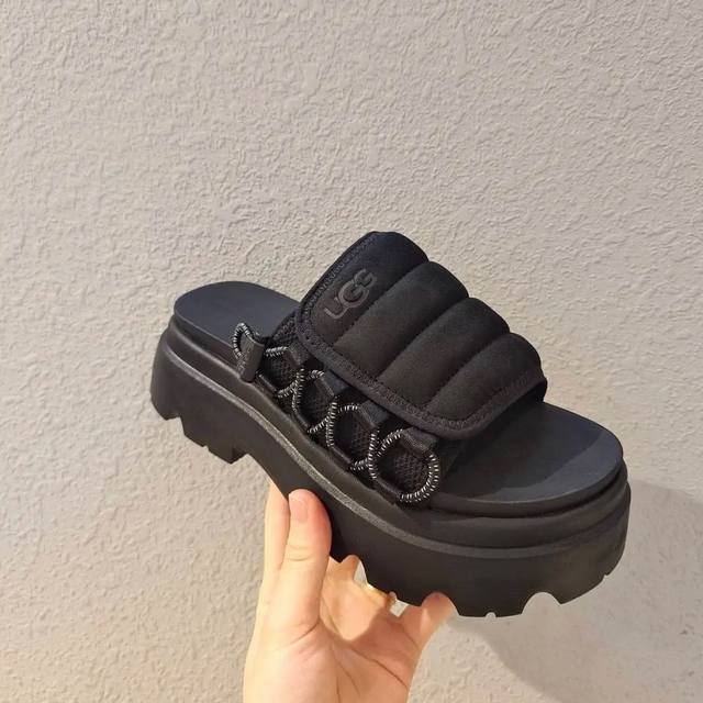 Ugg summer new style Carly slippers Sweet and cool ceiling! Full of hot girl fee