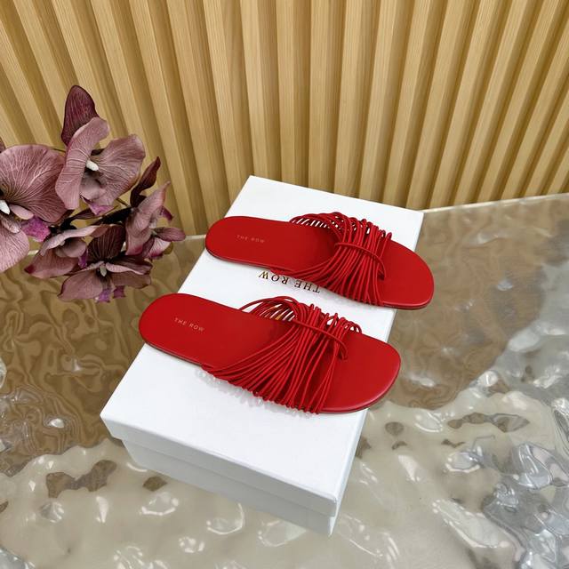High-quality niche fashion brand The Row 25 Spring and Summer new simple retro R