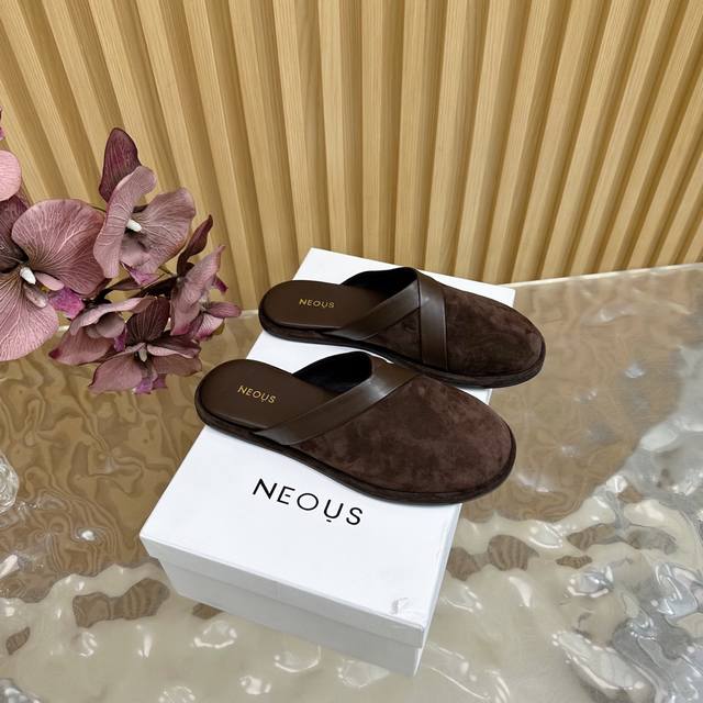 High-quality niche fashion brand Neous 25 new spring and summer simple closed-to
