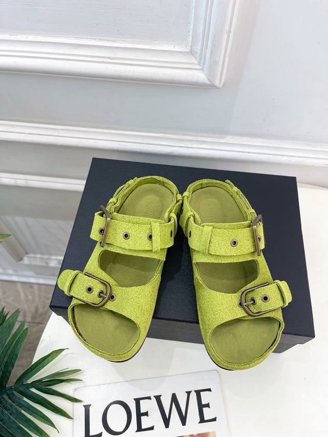 Untitlab 25Ss Spring and Summer New Couple's Versatile Birkenstock Slippers As t