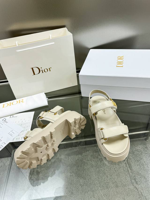 Factory price Pp: smooth Dior Dior spring and summer catwalk new Dioract Velcro