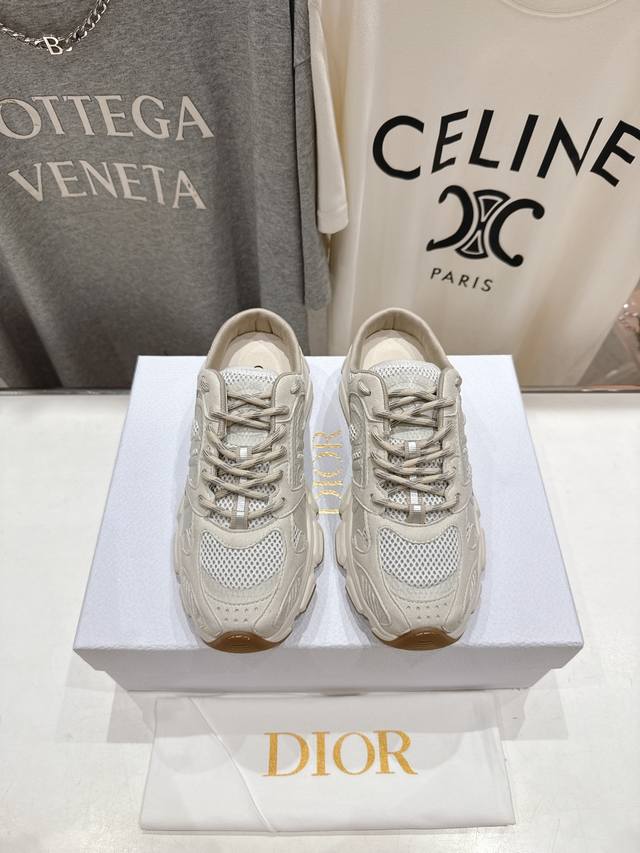 High-end version The iconic style of the new Dior Vibe half-slip casual sneakers