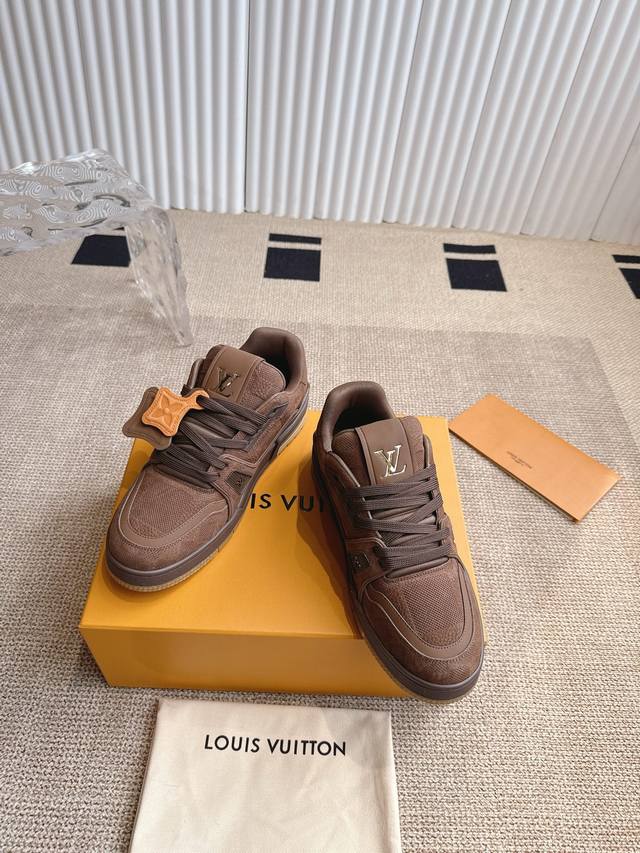 Louis Vuiton Ss new Lv Trainer series sneakers basketball shoes Lv Trainer sneak