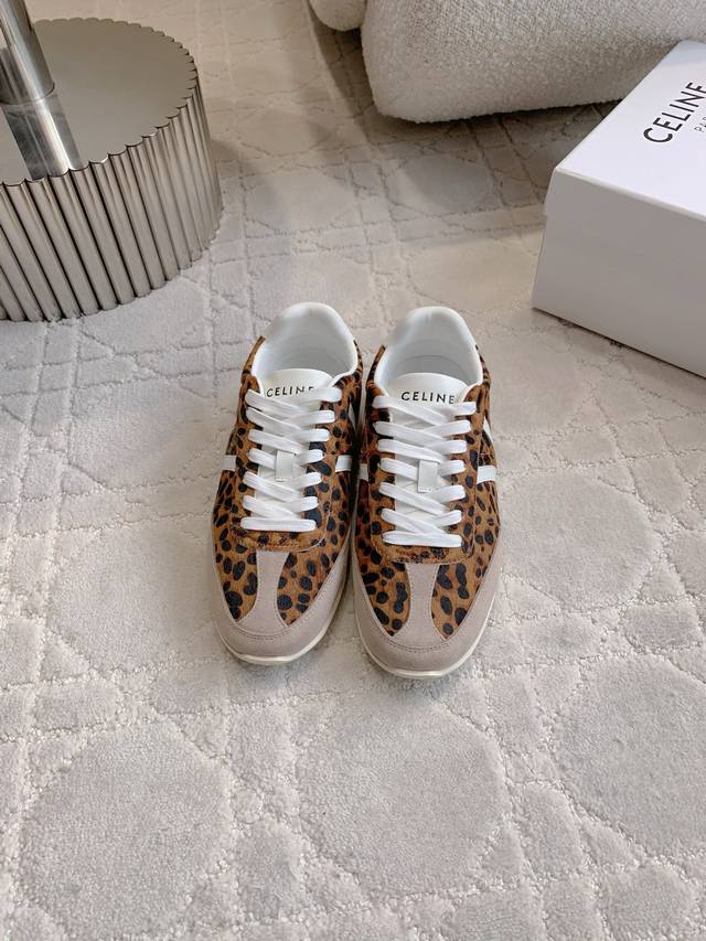Women's Men's Leopard 10 Celin* New German Training Shoes Casual Shoes Unisex Cl