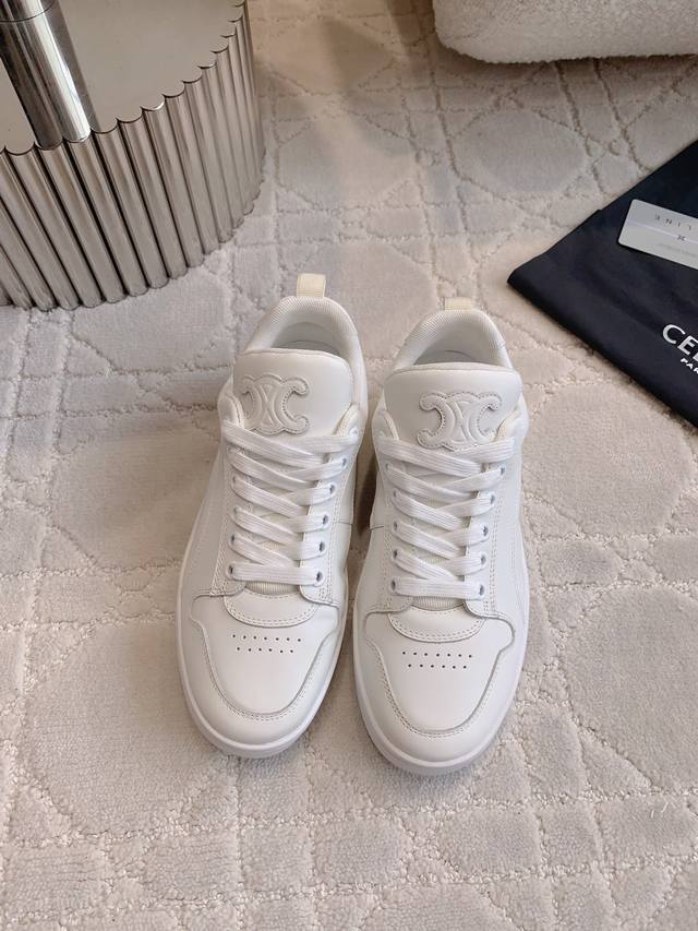 Factory price P Unisex style Celin* new style flat shoes classic color matching