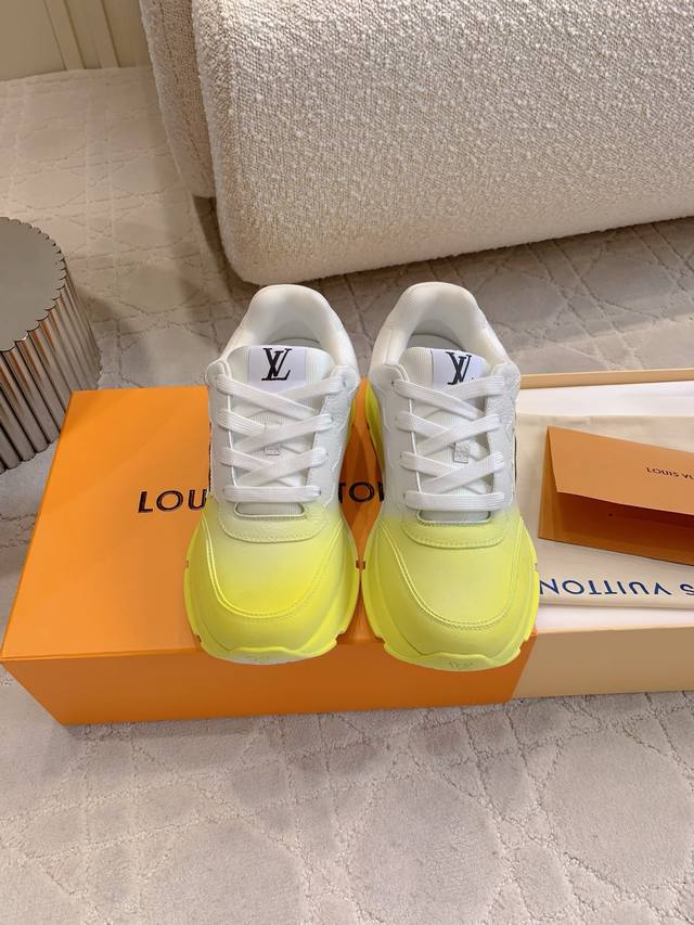Factory price P Top version Louis Vuitto's latest Classic color series sneakers