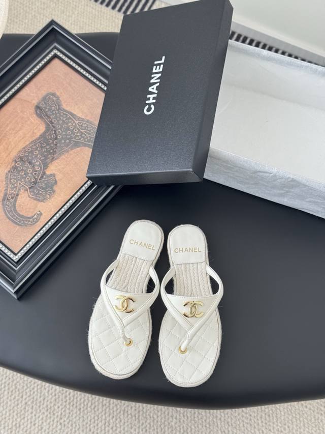 Chanel 25P new diamond slippers Spring and summer new style, high version and hi
