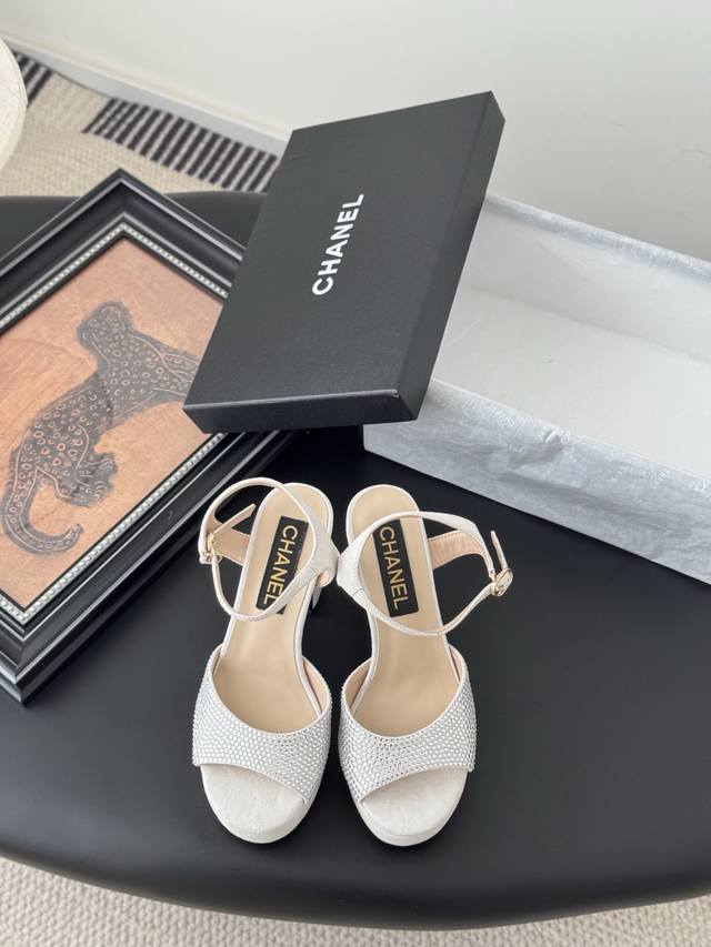 Chanel25K early spring series waterproof platform sandals New models are on sale