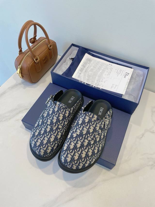Slippers Closed-toe Mules Dior men's slippers are really cool, fashionable and c