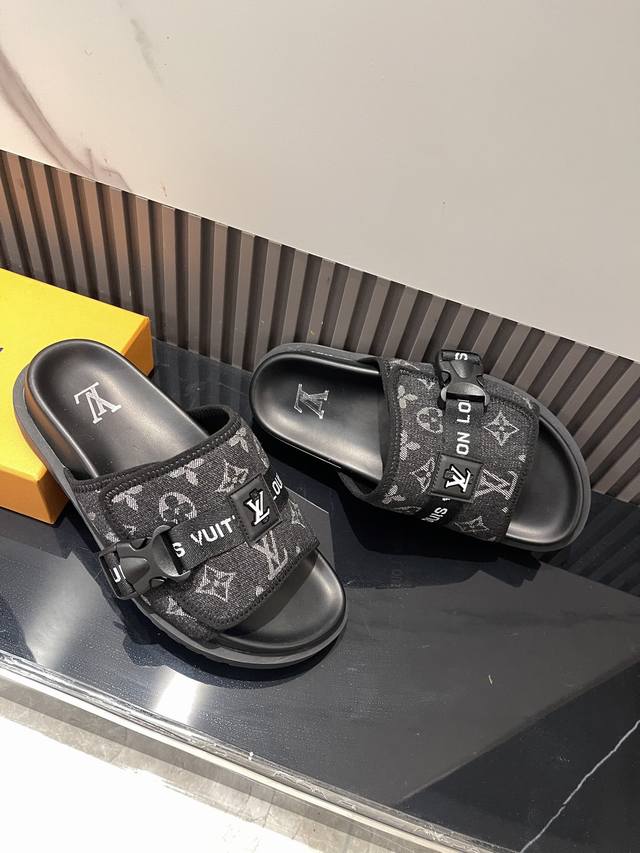 Louis Vuitton, latest hot-selling model 36-46, top layer cowhide and pure rubber