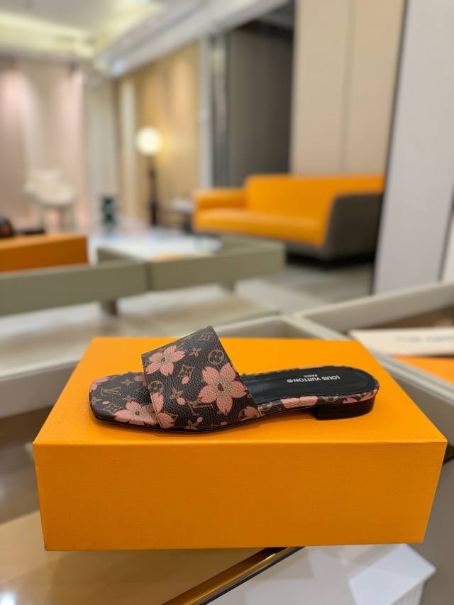 Price P: Louis Vuitton 2025 official website series slippers! Perfect last, Lv l