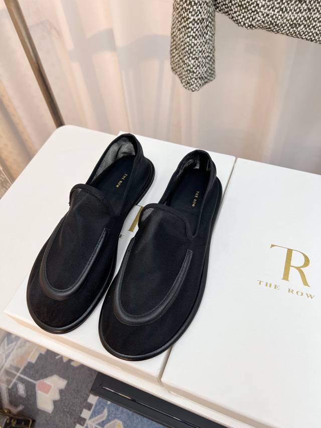 The Row 2025 new classic spring and summer mesh loafers Minimalist design style