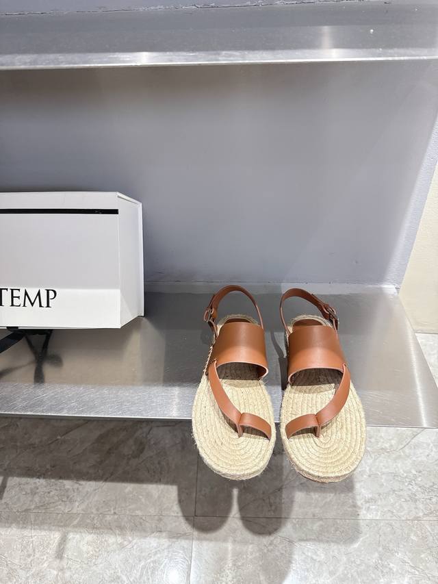 Cotem* New arrival for spring and summer Hand-woven sandals with hemp rope soles