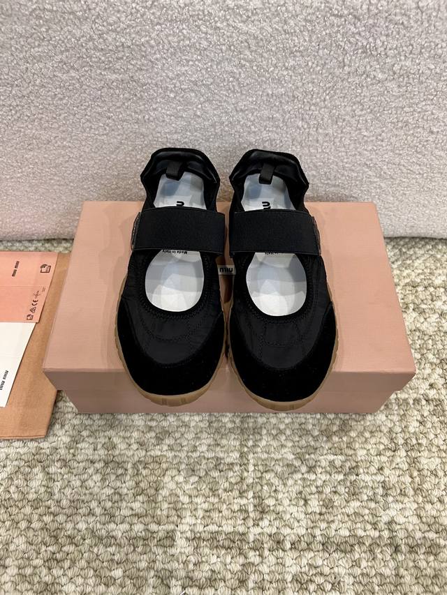 Miumiu Miu Miu 25Ss Spring and Summer Mary Jane new model, one-strap single shoe