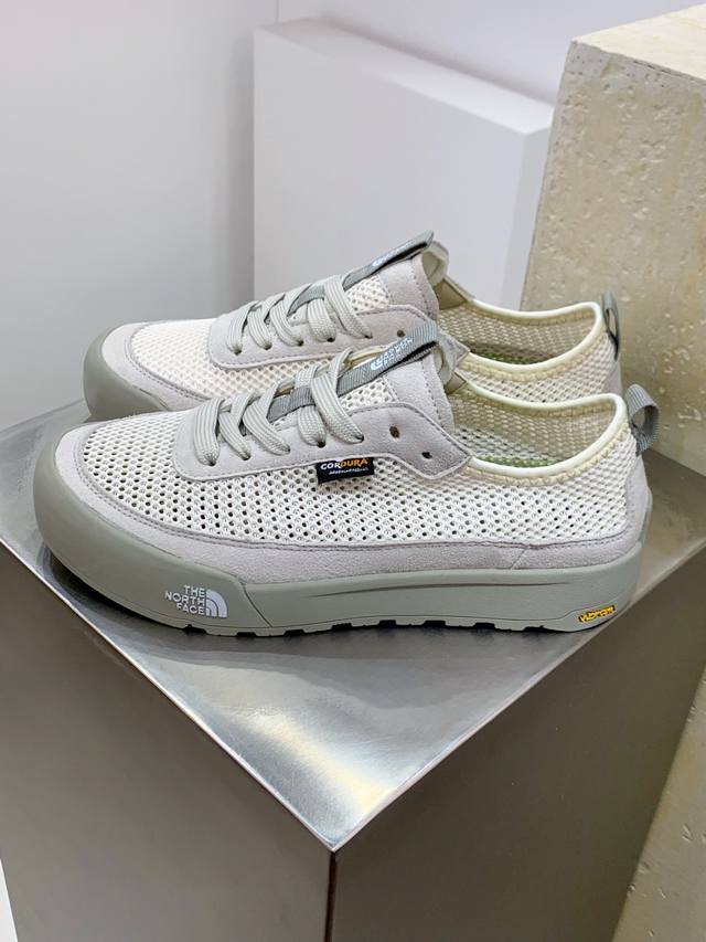 The North Face Cedar Measa series lightweight sock-style slip-on running shoes,